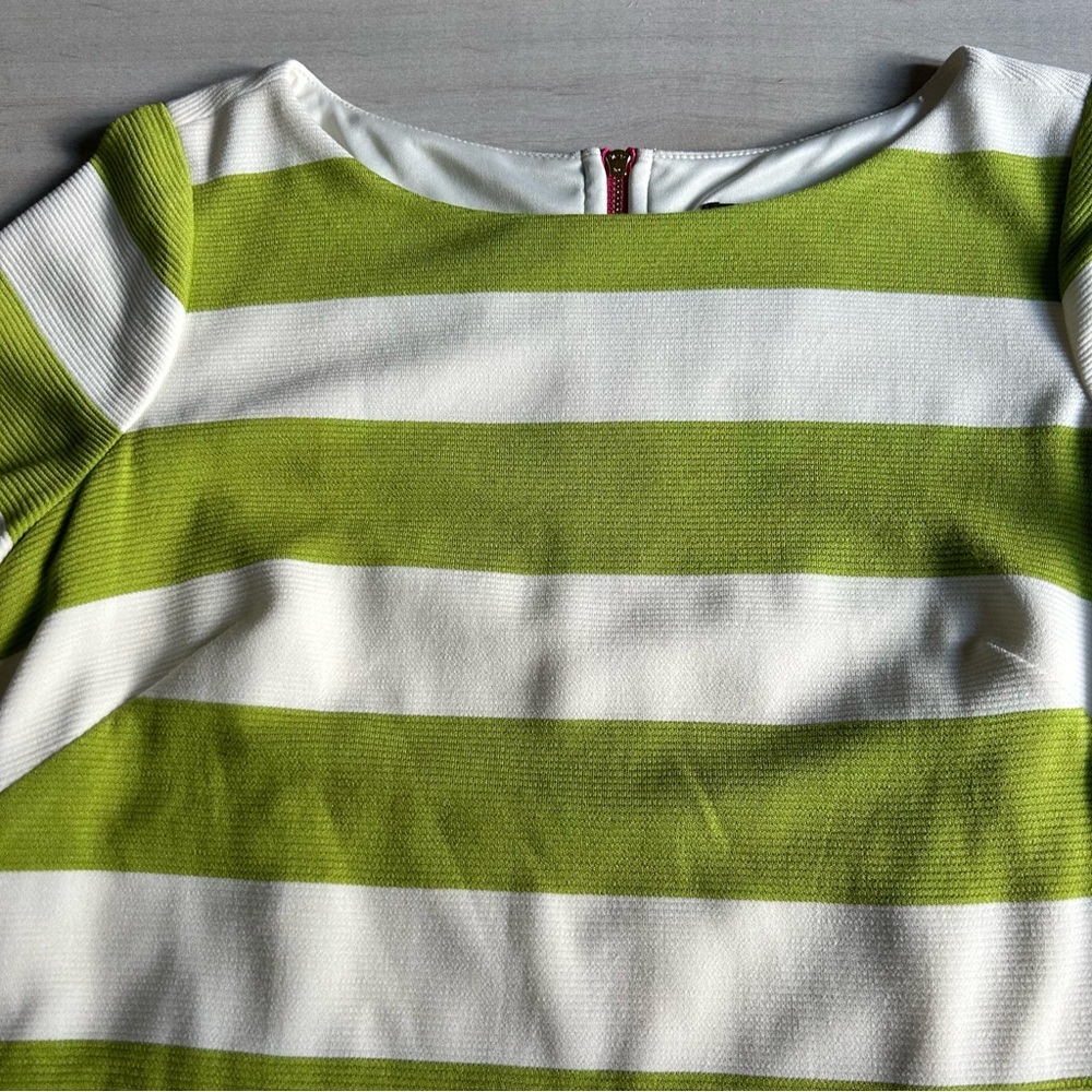 NWT Jessica Howard Petite Striped Zipper Back Dress - Picture 5 of 6